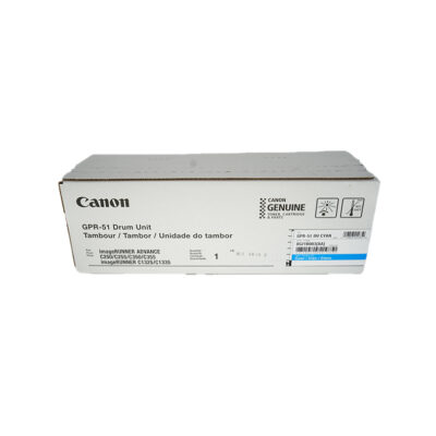 TAMBOR ORIGINAL CANON GPR-52/51 COLOR CYAN PARA IRC-1335i/ADVANCE C250/350/351