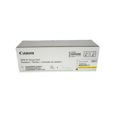 TAMBOR ORIGINAL CANON GPR-52/51 COLOR AMARILLO PARA IRC-1335i/ADVANCE C250/350/351